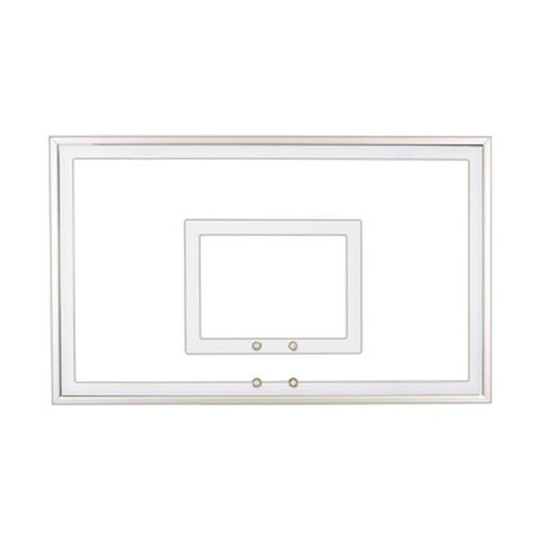 First Team First Team FT225 Tempered Glass 36 x 54 in. Tempered Glass Backboard; Grey FT225-GR - main